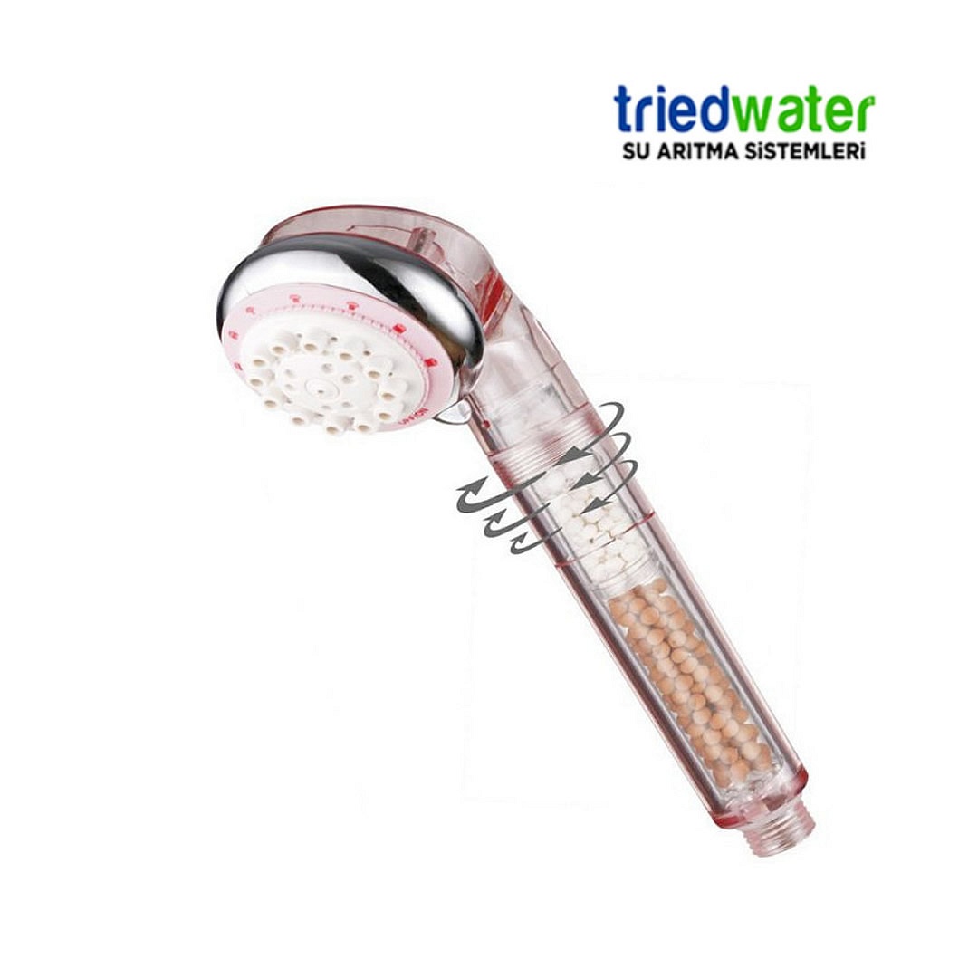 KLOR ÖNLEYİCİ DUŞ BAŞLIĞI- ARITMA FİLTRESİ