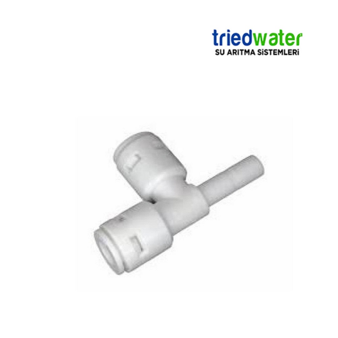 SU ARITMA CİHAZLARI 1/4 İNCH QUİCK İĞNE BORU ÇUBUKLU T DİRSEK